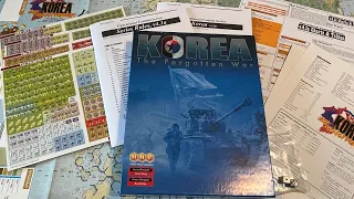 Korea: The Forgotten War (MMP) - Unboxing