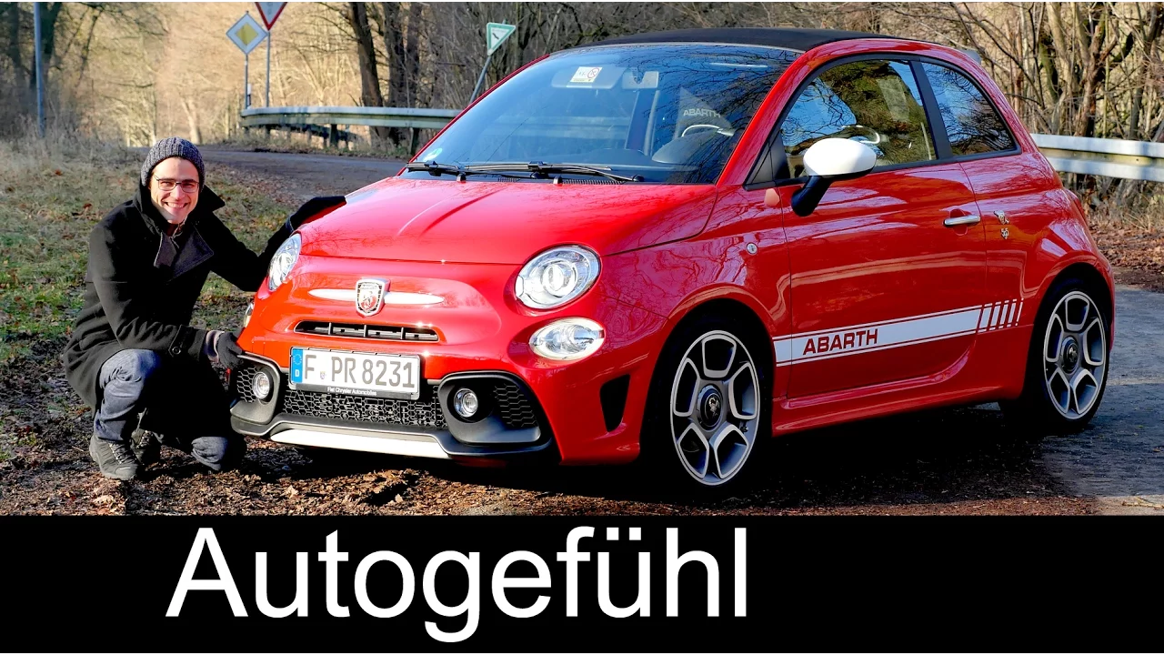 Abarth 595C Turismo FULL REVIEW test driven Facelift 165 hp 1.4