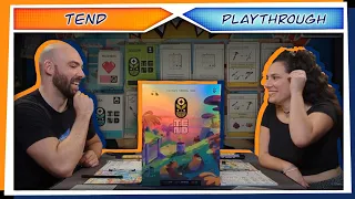 TEND | PLAYTHROUGH | 2 Player | Bombastic Info Overload