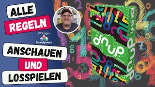 DNUP - Down Up | Regelvideo | Karten drehen für Einsteiger