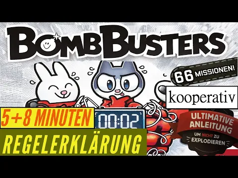 Bomb Busters Regeln Anleitung Brettspiel Kooperativ Familienspiel Spiel des Jahres 2025
