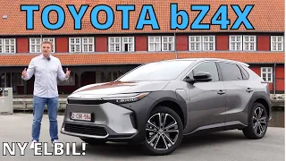 HER ER TOYOTA'S FØRSTE ELBIL! Er den et interessant alternativ til VW ID.4?Toyota bZ4X Præsentation