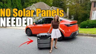 I Powered My Whole Home w/ This TINY Solar Generator