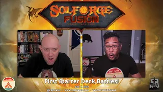 Solforge Fusion - Kickstarter Starter Deck Battles - Crit Camp