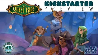 The Quest Kids Preview by Man vs Meeple