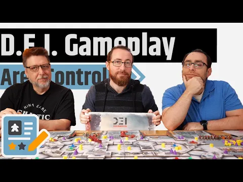 D.E.I. - Divide et Impera Gameplay - Cuththroat Area Control In A Multiple Level Frozen Wasteland