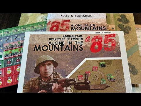 Alone in the Mountains (Flying Pig Games) - Unbox & Quick Look