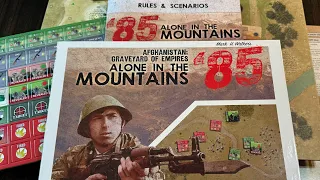 Alone in the Mountains (Flying Pig Games) - Unbox & Quick Look