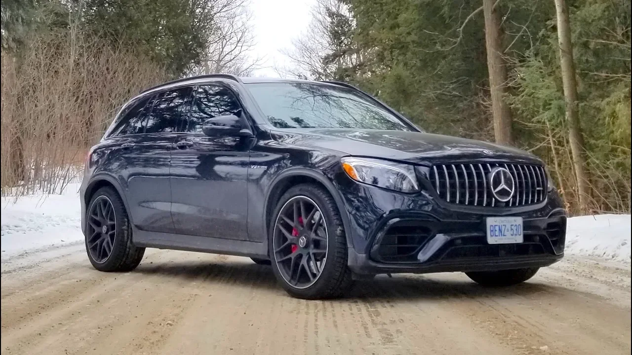 2019 AMG Mercedes GLC 63s Review // Compact SUV with Turbo V8