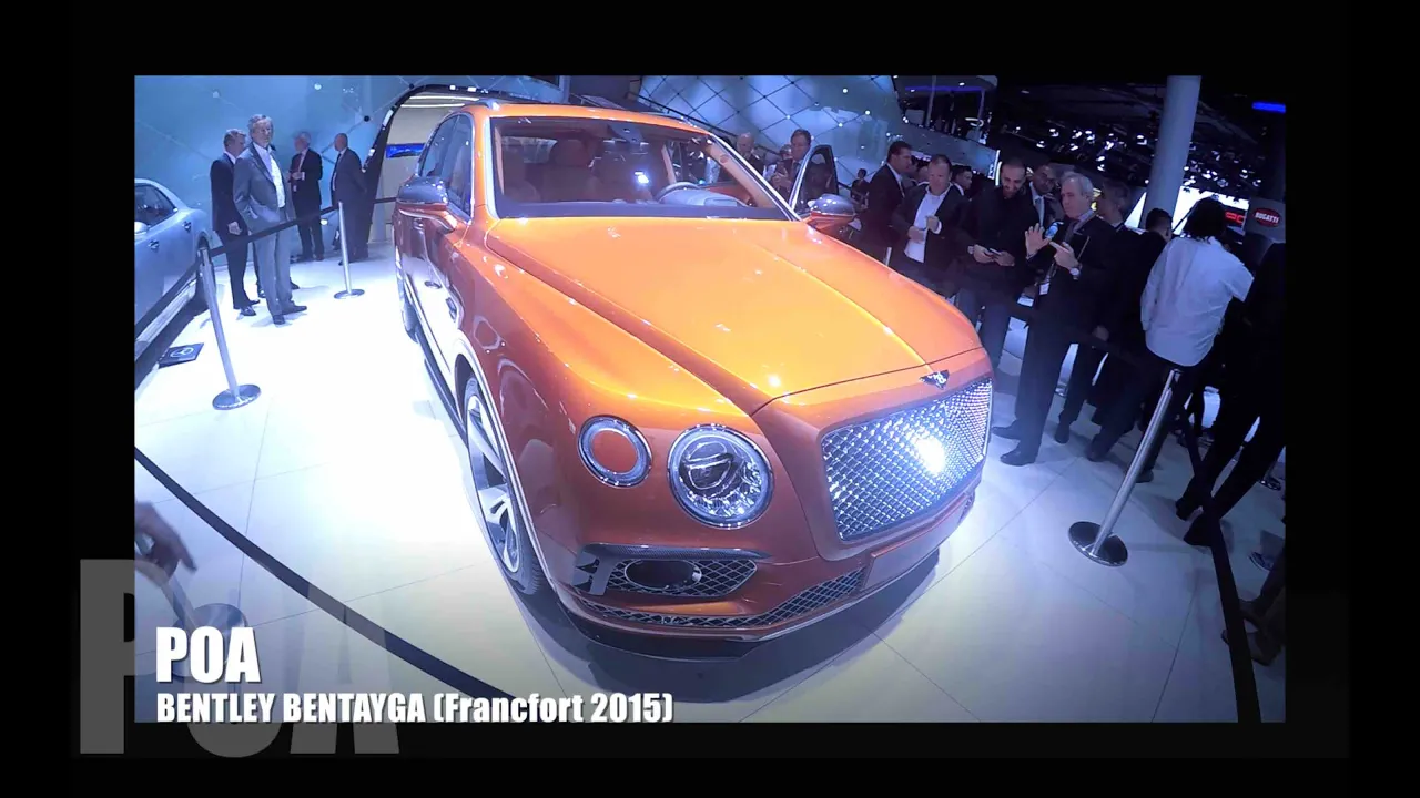 Bentley Bentayga (Francfort 2015)