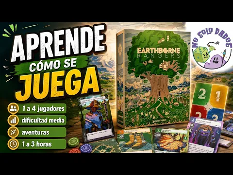 EARTHBORNE RANGERS | Aprende a Jugar (Tutorial Reglas en Español)