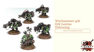 Warhammer 40k Ork Lootas Unboxing