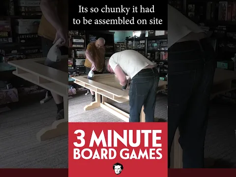 That time we made a board game table