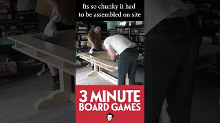 That time we made a board game table
