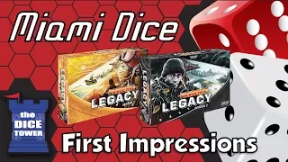 Miami Dice - Pandemic Legacy: Season 2 First Impressions **SPOILER-FREE**