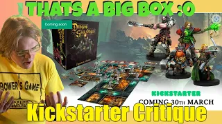 Dungeon Saga Origins – your adventures start here - Kickstarter Critique Review