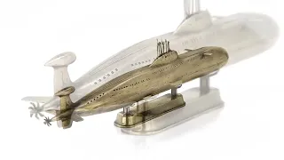 Подводная лодка "Щука-Б" 1/350