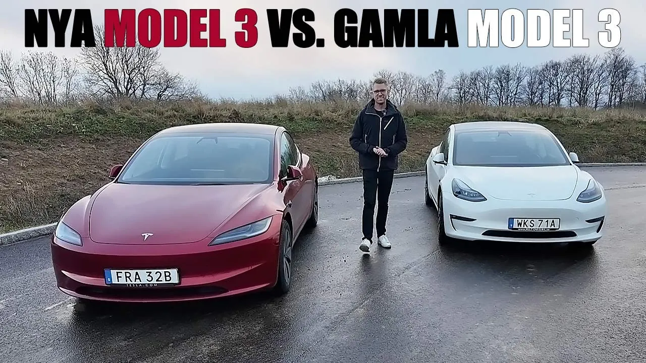 Nya Tesla Model 3 2024 (är mycket bättre än gamla Model 3)