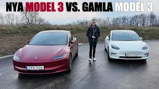 Nya Tesla Model 3 2024 (är mycket bättre än gamla Model 3)