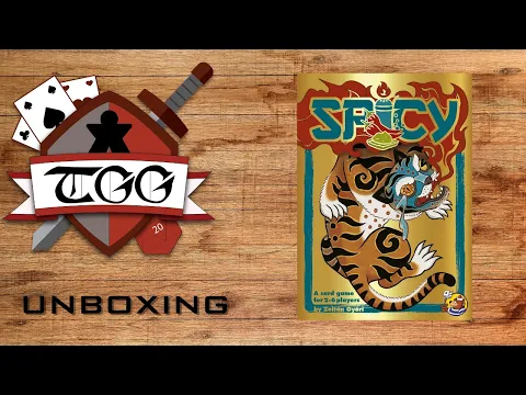 Spicy Board Game Unboxing