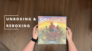Small World - Board Game Unboxing & Reboxing - See What's In The Box