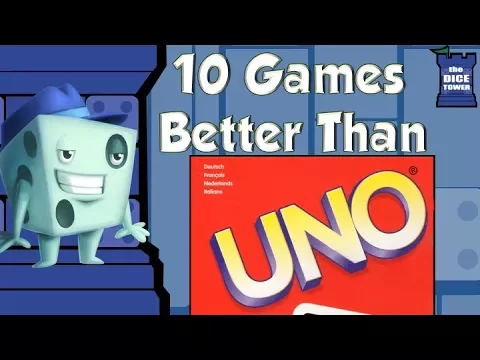 10 Games Better Than UNO - with Tom Vasel