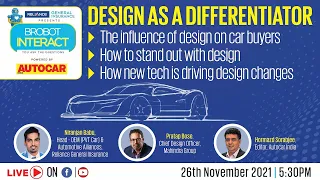 LIVE | RGI Brobot Interact - Design as a Differentiator | Autocar India
