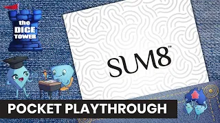 Sum8 Board Game - Playthrough with Stella & Tarrant