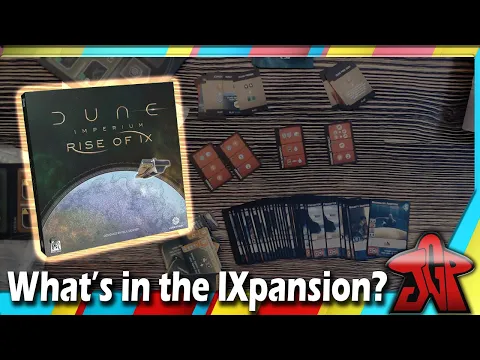 Dune: Imperium – Rise of Ix unboxing