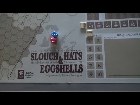 Slouch Hats and Eggshells First time play AAR