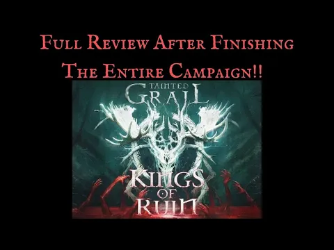 Tainted Grail Kings of Ruin Review After Finishing the Entire Campaign!!