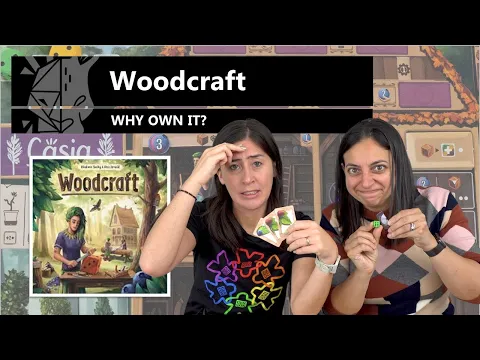 Woodcraft ~ these blueberries are CRUNCHY 🤯 | Board Game Review