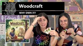 Woodcraft ~ these blueberries are CRUNCHY 🤯 | Board Game Review