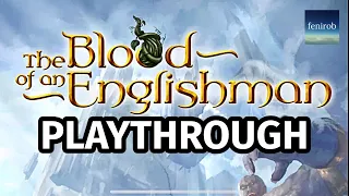 The Blood Of An Englishman Card Game | Playthrough