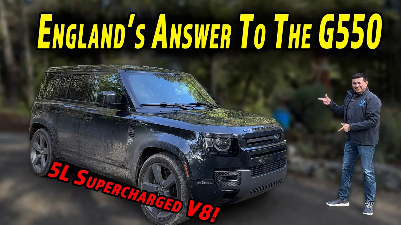 The 2023 Land Rover Defender Is Fantastically Nuts With 518 HP!