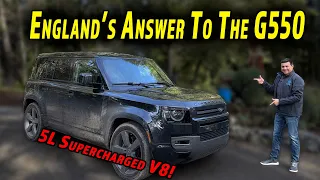 The 2023 Land Rover Defender Is Fantastically Nuts With 518 HP!
