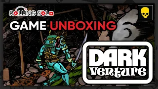 Dark Venture: 2nd Edition - An Adventure Card Game | Game Unboxing