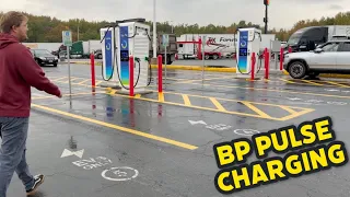 My First Charge At BP Pulse! Reviewing This Growing EV DCFC Network