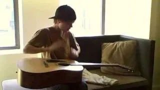 Justin Drew Bieber - August Rush-style Guitar Playing