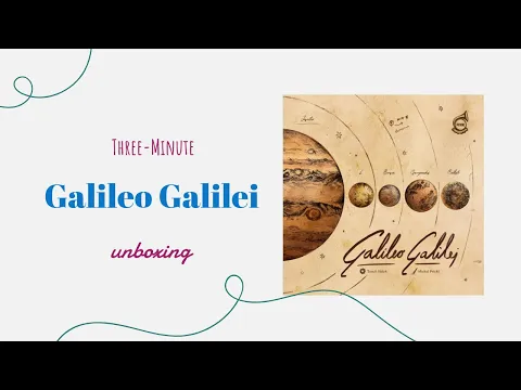 Galileo Galilei - 3-Minute Unboxing
