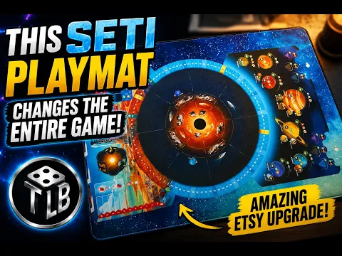 This SETI Playmat Changes the Entire Game! Amazing Etsy Upgrade