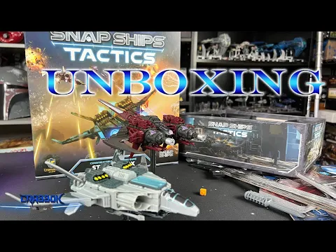 Snap Ships Tactics - Core Set Unboxing - Kickstarter Deluxe Edition@