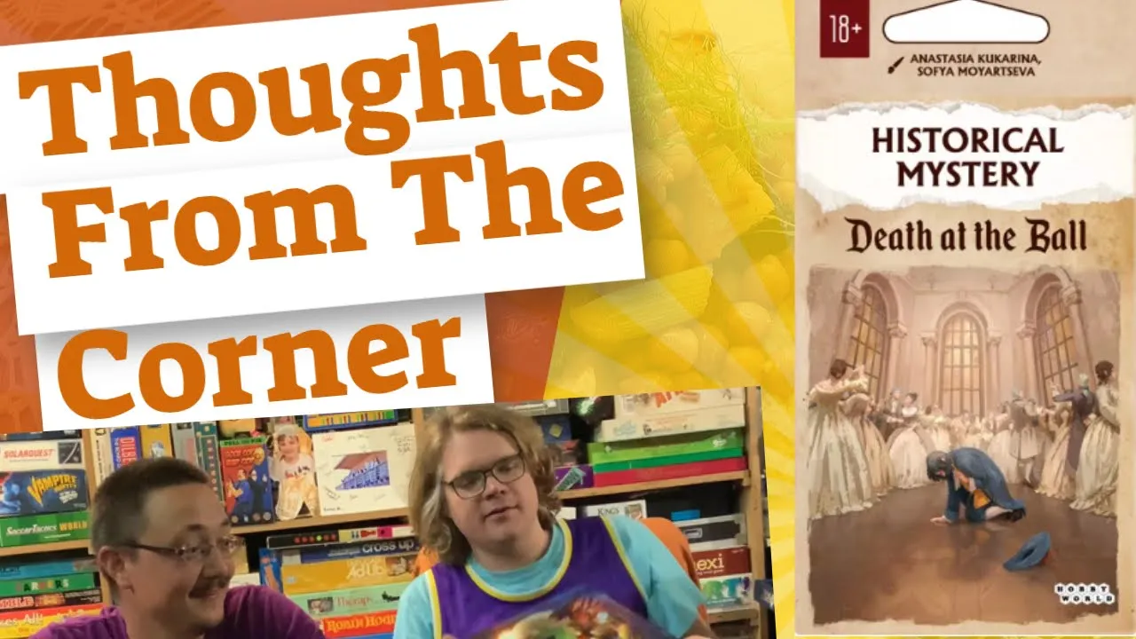 Historical Mystery: Death at the Ball Overview and Review *Thoughts From The Corner*