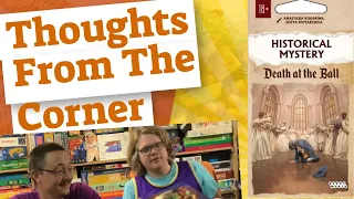Historical Mystery: Death at the Ball Overview and Review *Thoughts From The Corner*