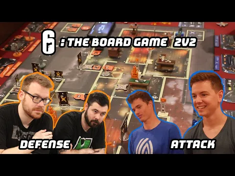 Chalet Shenanigans | 6: Siege - The Board Game 2v2 Playthrough