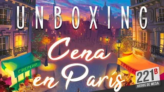 Cena en París | Unboxing | Juego de mesa Maldito Games