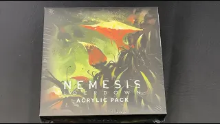 TDG: Nemesis: Lockdown - Acrylic Pack unboxing with Ray