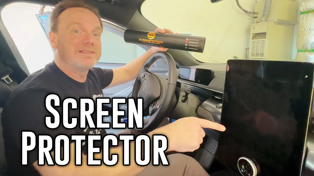 Screen Protectors for your Mach-E from ScreenProtech!