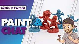 Marvel United Miniature Painting Live Stream and Chat