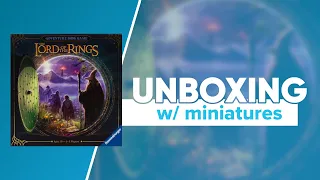 The Lord of the Rings Adventure Book Game Unboxing